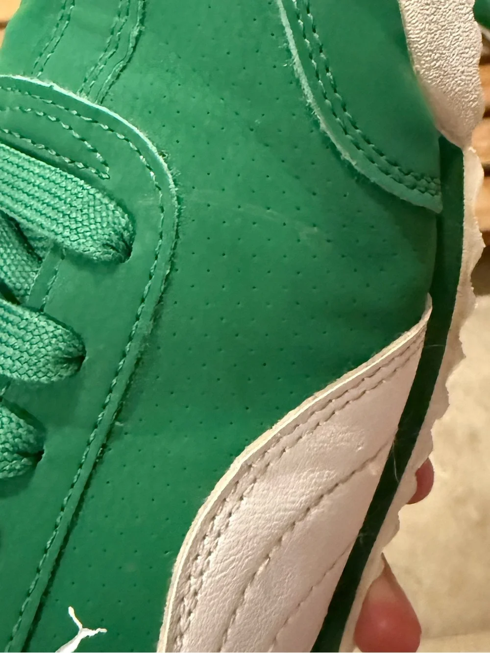 Puma Kids Green Roma Sneakers